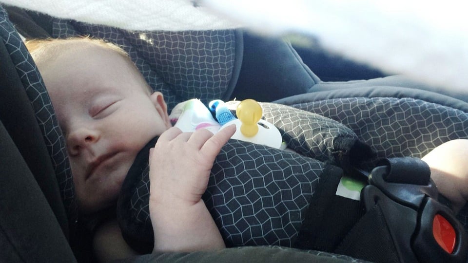 Baby in Car Seat