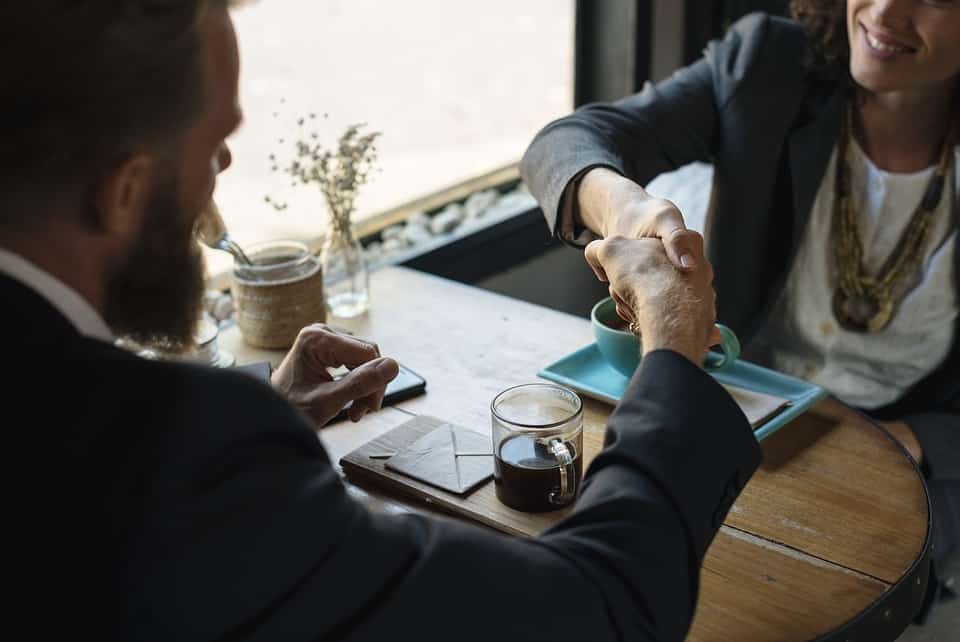 Business Meeting Handshake