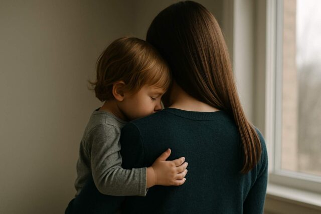 mother with her child