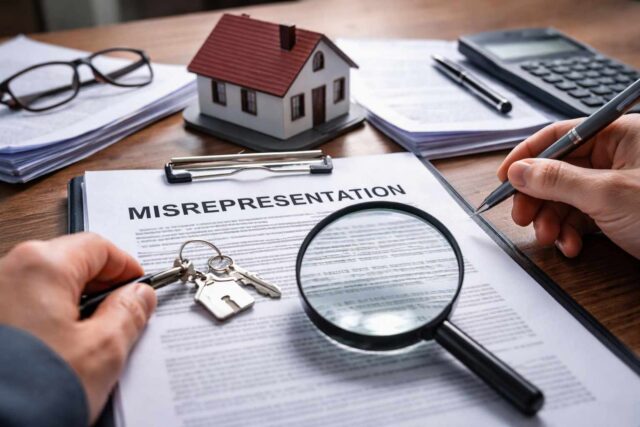 real estate misrepresentation graphic